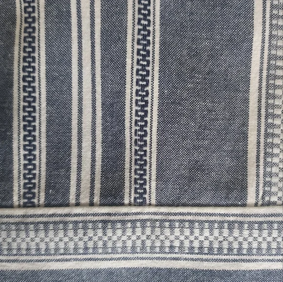 Loft, size 12 gray & cream, casual cotton skirt - Picture 6 of 8